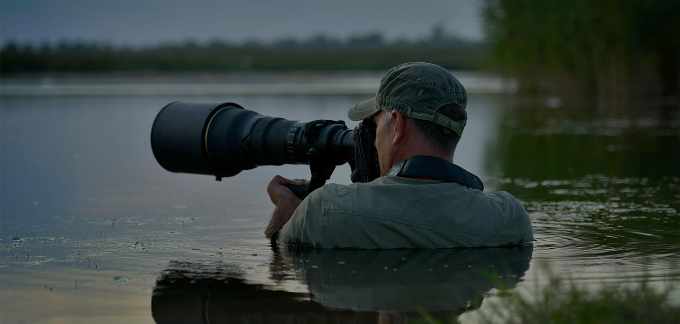 Photographer in Water Photographer in Water
